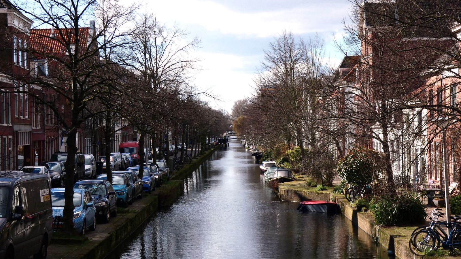 El canal de Buitenwatersloot visto desde Sint Cornelisbrug. Foto: Júlia Navarro